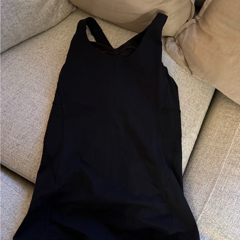 lululemon athletica Black Tank Top